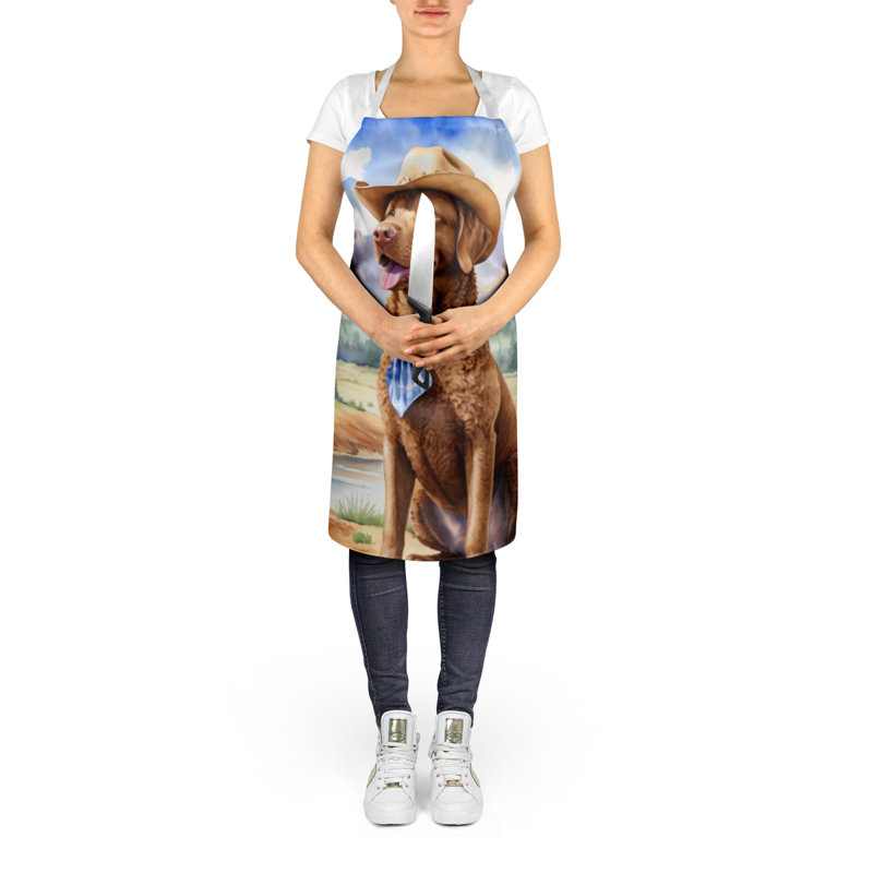 No Pattern Bib Apron