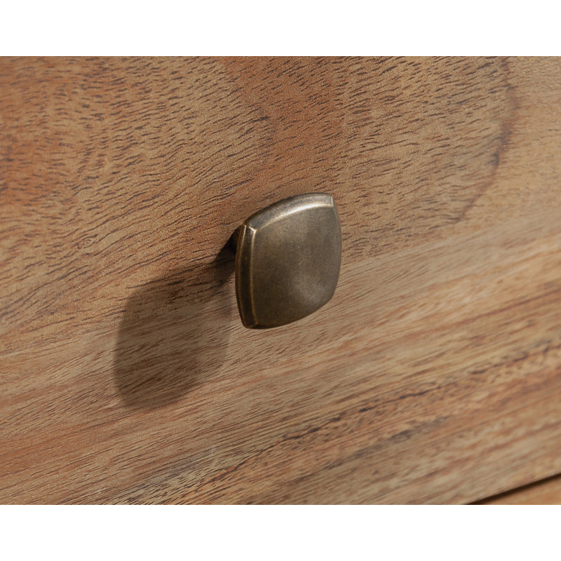 Commode 4 tiroirs Adainville Grand Noyer, Mangue Sindoori