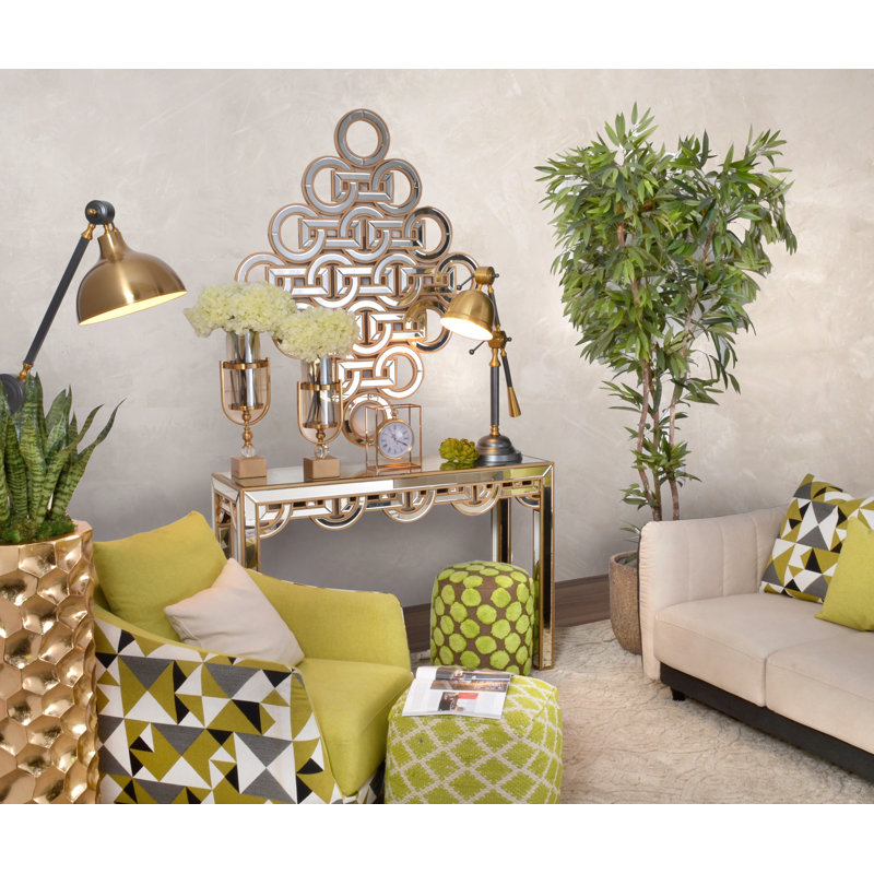 Wood Flat Wall Mirror