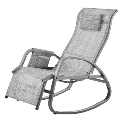 Alfon 108.5cm Long Reclining Zero Gravity with Cushions