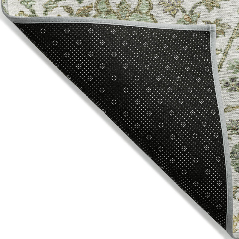 Tapis intérieur / extérieur ivoire Echo , 10 pi x 14 pi