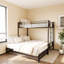 Space-saving Metal Modern Bedroom Bunk Bed