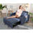 48.8" Wide Upholstered Reclining Sleeper Sofa-1465468812