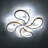 Lanney Acrylic LED Semi Flush Mount-305403298