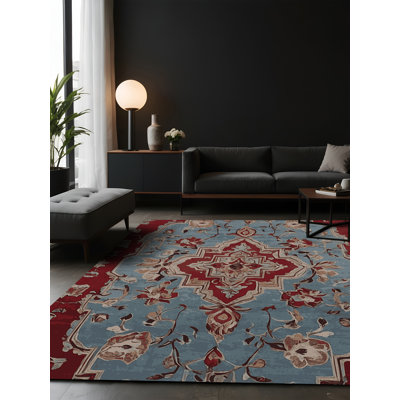 Tapis brun soyeux et moelleux