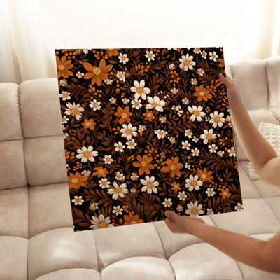 Motif floral d'automne floral