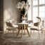 Extendable Round Metal Base Dining Table-1563213448-1563213554