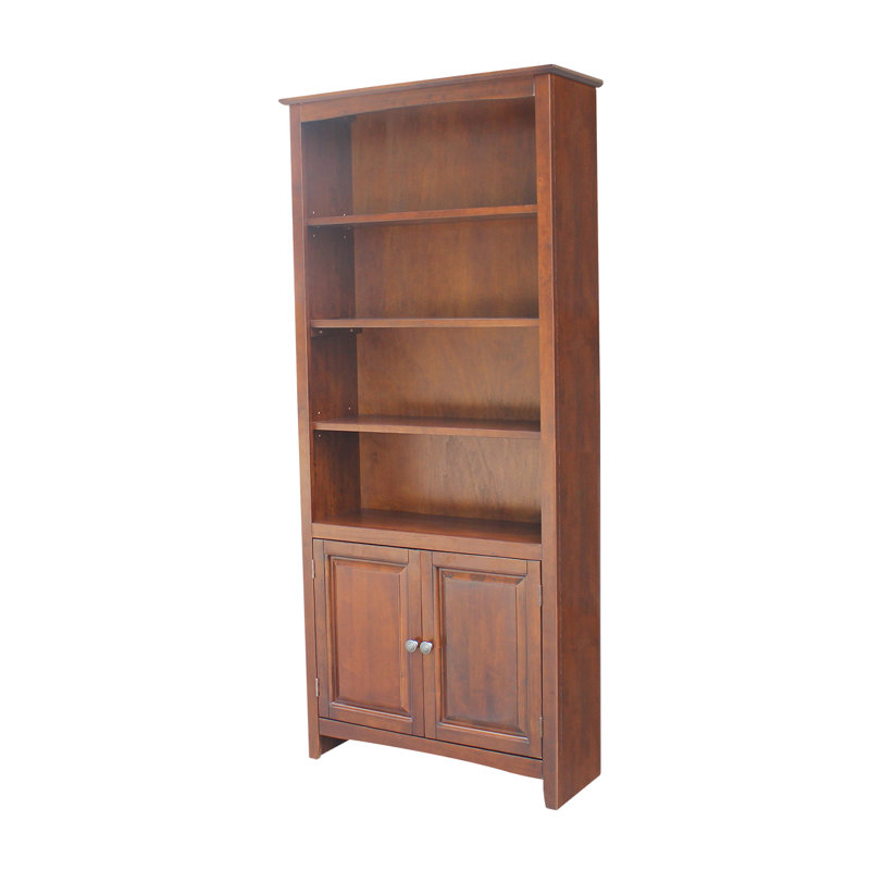 Bibliothèque standard DUFREEN, Espresso, (6 tablettes) H 72 po x l 32 po x P 12 po