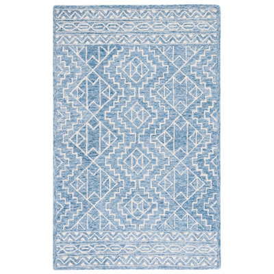 Tapis en laine et coton touffeté à la main Metro