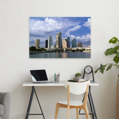 Downtown Skyline, Tampa, Florida, Usa Abstract Modern Architecture City Wall Art