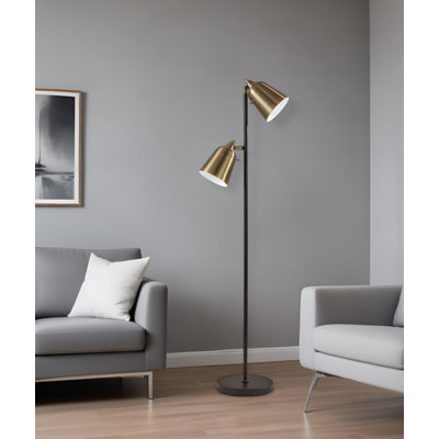 Lampe sur pied à branches 58 po Raceland