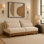 Causeuse modulaire en tissu de chenille 80 po Turin