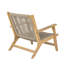 Fauteuils club d'extérieur en bois d'acacia Sierra-348019143