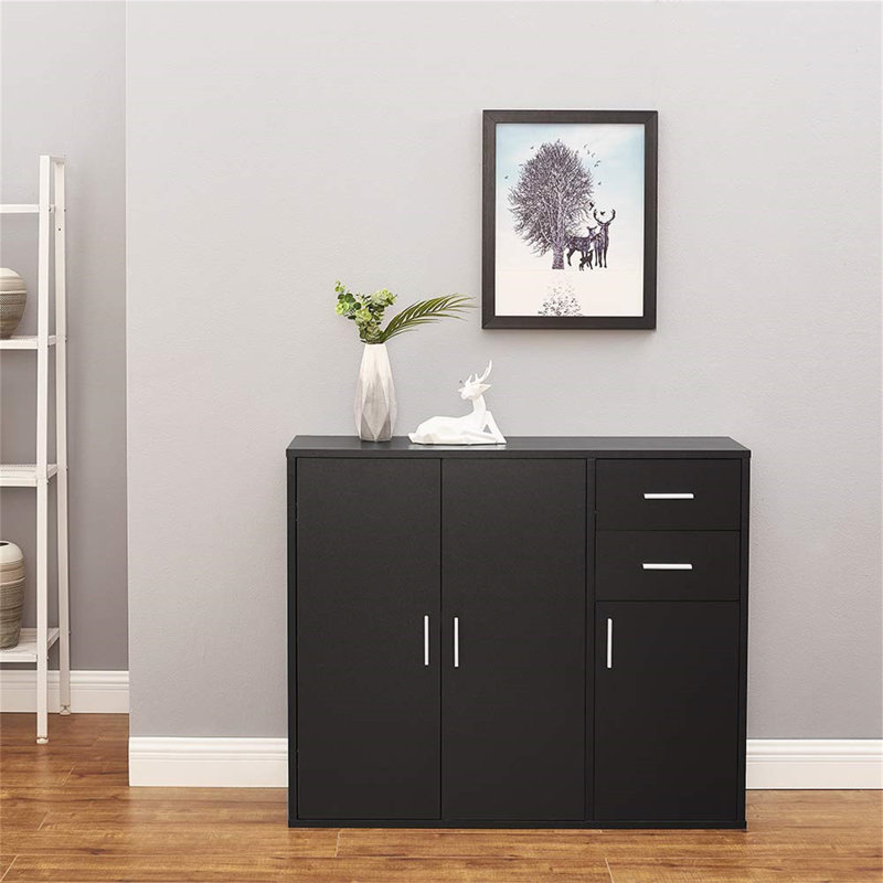 Artechworks 100.2cm Sideboard, Black
