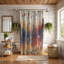 Rideau de douche Affectionate Embrace - Premium-371041706