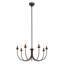 Lustre noir mat 26 po Ember-2054504848
