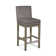 Tabouret de comptoir rembourré