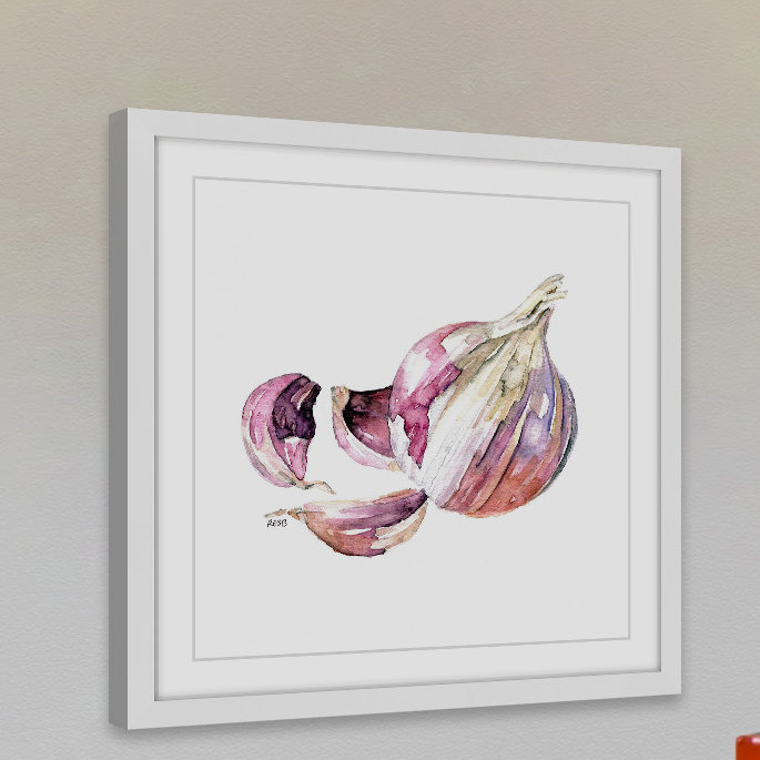 Rachel Byler - Single Picture Frame Painting, 41cm H x 41cm W x 3.81cm D