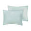 Lit double en coton double / grand Corail brodé, motifs de courtepointe décoratifs de chambre à coucher 4 pièces, coussins,-122457727-122457729