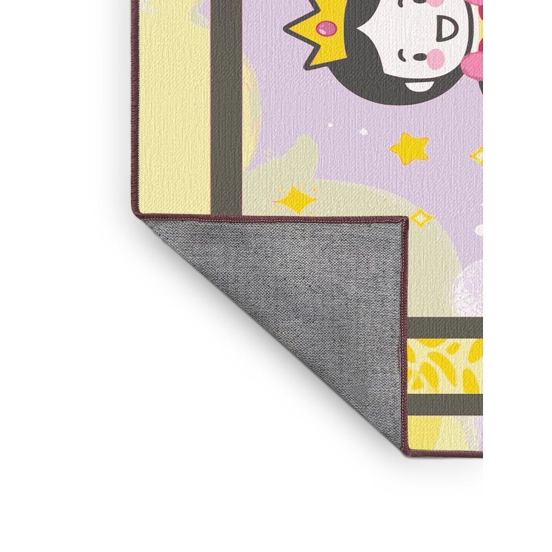 Tapis fantaisie lavable Gemma, Rectangulaire 2 pi x 3 pi