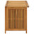 vidaXL Outdoor Storage Box, Deck Box with Lid, 35.4x19.7x22.8 Inches, Solid Acacia Wood, Brown