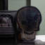 Light Up Halloween Skull Infinity Decoration With Warm White Leds-275872645
