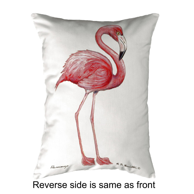  Coussin lombaire intérieur / extérieur Flamingo