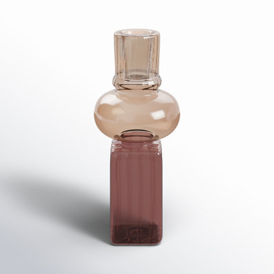 Venie 7.75'' H Glass Tabletop Candlestick