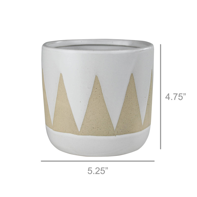 Cache-pot en céramique Canudo