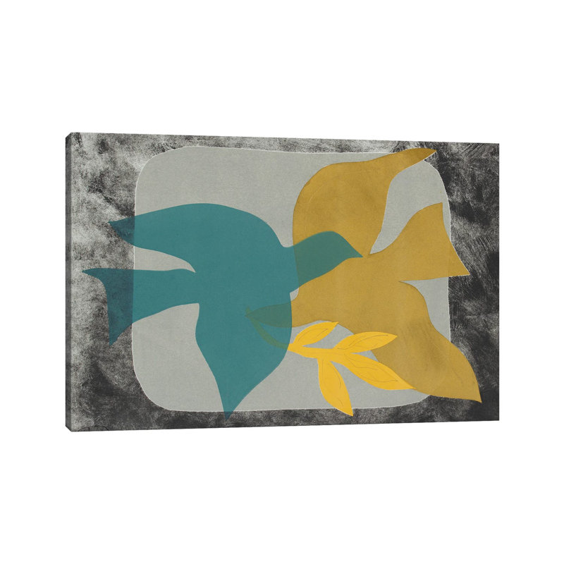 Dove Composition I by Rob Delamater - Gallery-Wrapped Canvas Giclée on Canvas, Wrapped Canvas