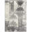 Trawick 10' Gray And Ivory Damask Shag Runner Rug-1329510158