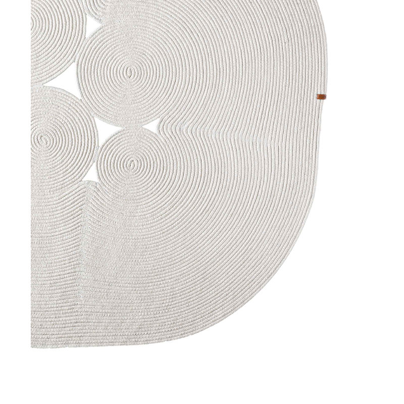 Tapis en coton Novelty Calaysia, Nouveauté 5 pi 3 po x 7 pi 7 po