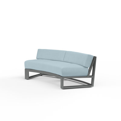 Georgie Curved Sofa by Joss & Main