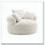 Fauteuil Boucle rembourré, sans assemblage-1713454311