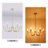 Krustina 8 - Light Dimmable Classic / Traditional Chandelier-321504725