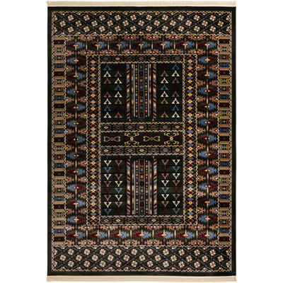 None Hufnagel Runner Rug Dark Green Colour