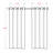 Damara Curtain Panel 2pcs Set 54"W X 95"L