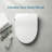 Multi-Functional Intelligent Toilet Seat with Side Knob, Instant Heating, Rear Wash & Lady Wash, Heated Seat, LED Display, Self-Cleaning Nozzle, Soft-Close Lid, Remote Control
