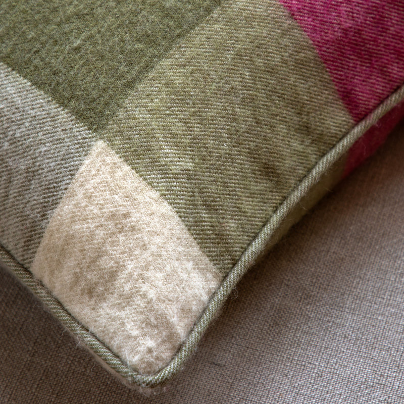 Red Square Throw Cushion
