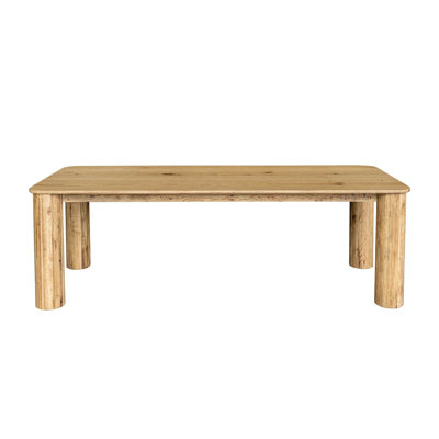 Kornexl 94" Oak Dining Table, Brown