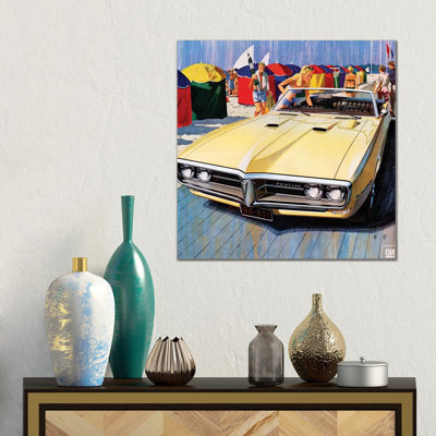 1968 Pontiac Magazine Advert Detail by The Advertising Archives - Wrapped Canvas Gallery-Wrapped Canvas Giclée