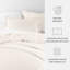 Ensemble de housse de couette brossé deux fois et ultradoux-120191507-120191506