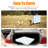 4Ft Portable Folding Table Indoor&Outdoor Maximum Weight 135KG Foldable Table For Camping