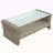 Patio Furniture Set, 4 Piece Outdoor Conversation Set All Weather Wicker Sectional Sofa With Ottoman And Cushions-1177789268