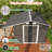AMERLIFE Outdoor Storage Shed, Metal Shed with Sliding Doors Two 4-Pane Windows, Open Outdoor Shed for Wood Storage-109468818