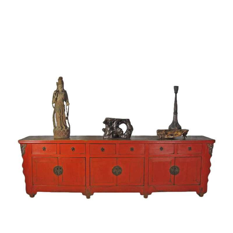 Asian Classic 111'' W Solid Wood Sideboard