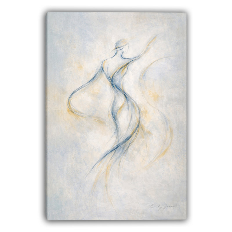 «Quiet Bloom», art mural sur toile tendue, L 30 po x H 40 po x P 1,5 po