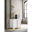 Table de chevet 2 tiroirs Jelissa - blanc-1599401629