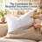 Continental Bedding 10% Goose Down & 90% Goose Feather Throw Pillow Inserts, Firm Supportive Decorative Pillows, 233TC Cotton Cover-93653225