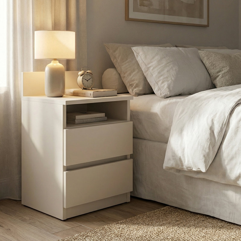 40 cm W Chest of 2 Drawers, Sonama